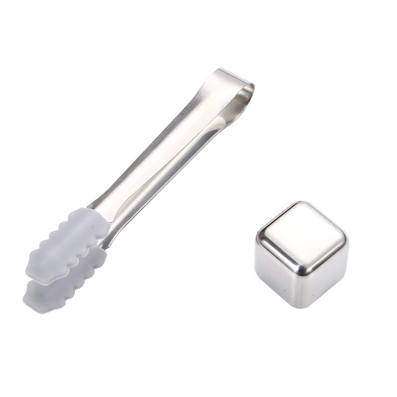 Picture of Stainless steel Ice Cube 304 material Bar iced beer drink whiskey wine set metal quick-frozen ice particles wholesale