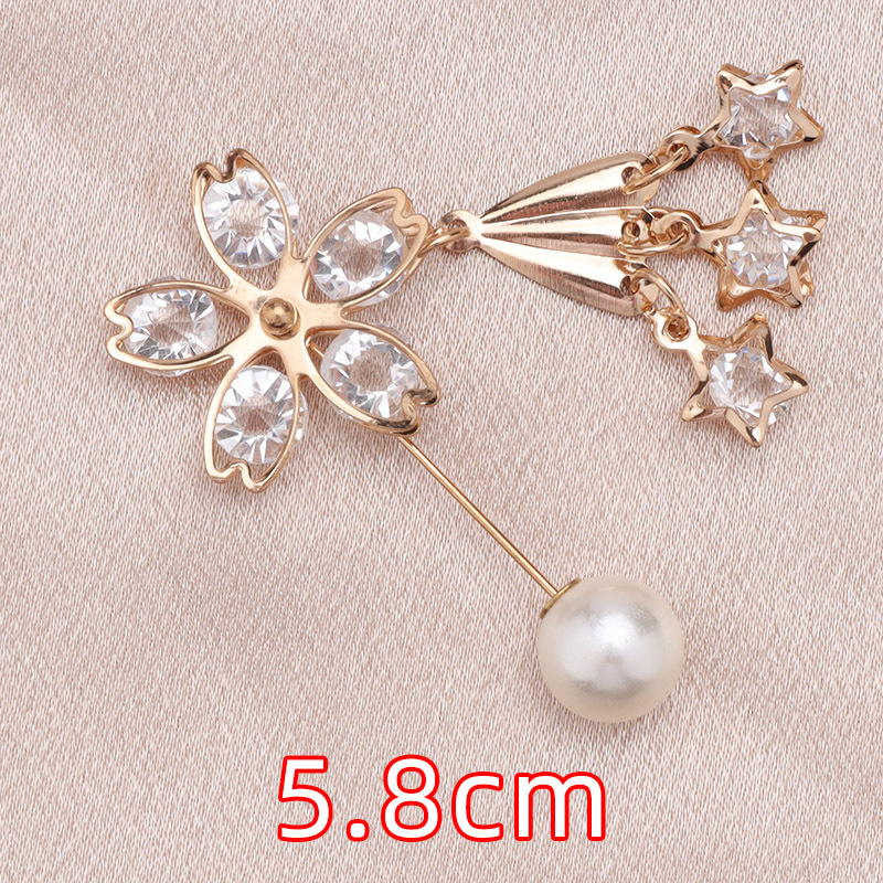 Picture of Pants Waist Pin Trousers Waist Big Change Small Artifact Anti-Exposure Clothing Shirt Accessories Small Fresh Brooch Jewelry