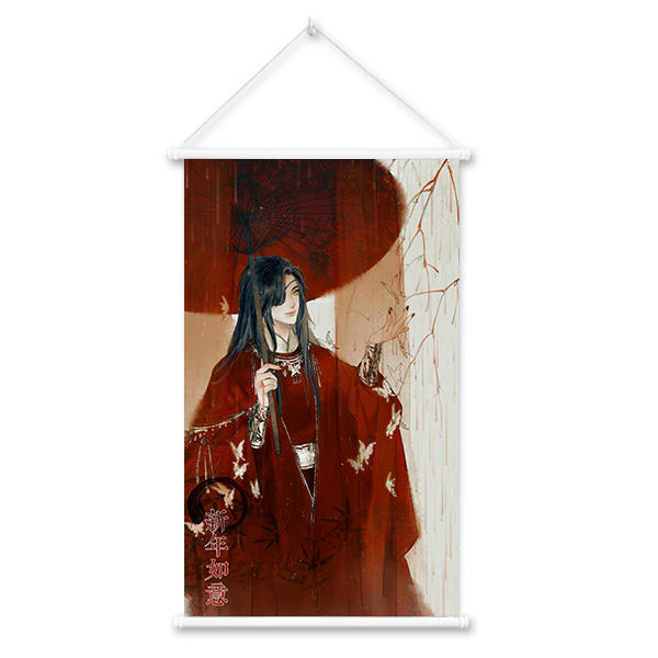 Picture of Shenzhen factory God blessing hanging painting wholesale comic exhibition peripheral scroll painting spray painting secondary yuan Anime Poster