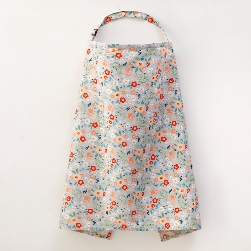 Picture of Cotton Breastfeeding Towel Breastfeeding Towel Breastfeeding Towel Go Out Breastfeeding Shawl Spring Summer Autumn Shelter Towel Sling Cloth Prevent Light