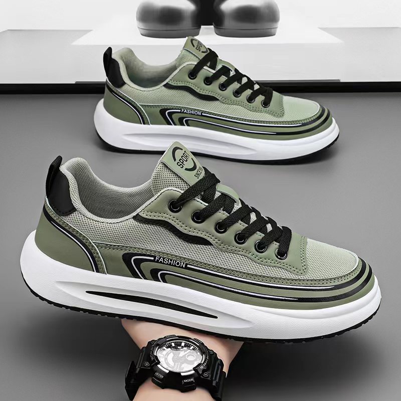 Men's Sports Shoes, Mesh Breathable Sports Casual Shoes, Fashionable and Versatile Thin Sneakers, Soft Sole Sports Running Shoes for Men