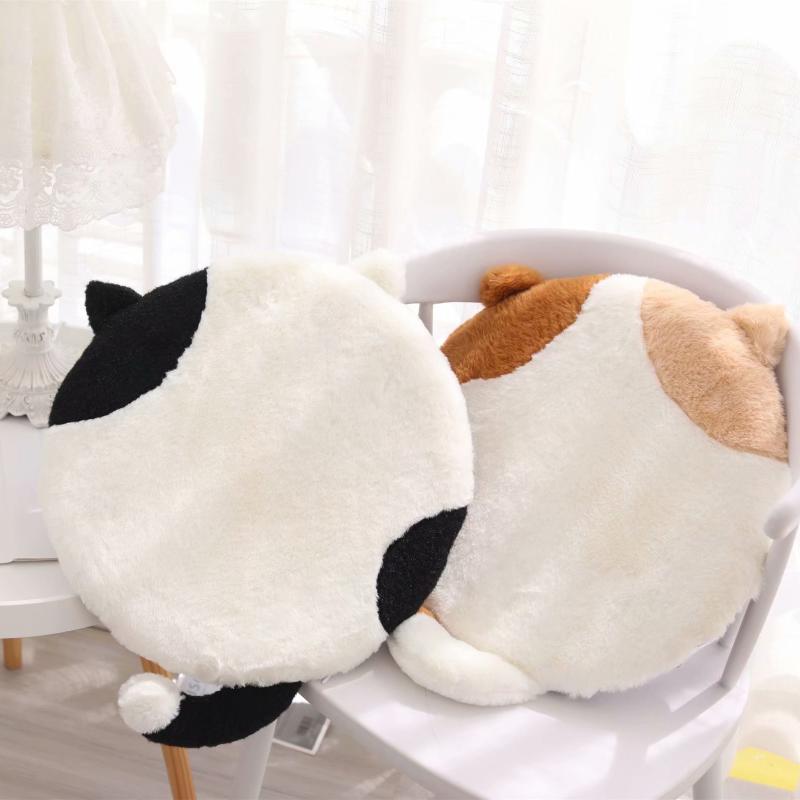 Picture of Japanese Style Cat Cushion Slow Rebound Sofa Student Dormitory Chair Cushion Soft Butt Cushion Memory Foam Removable and Washable