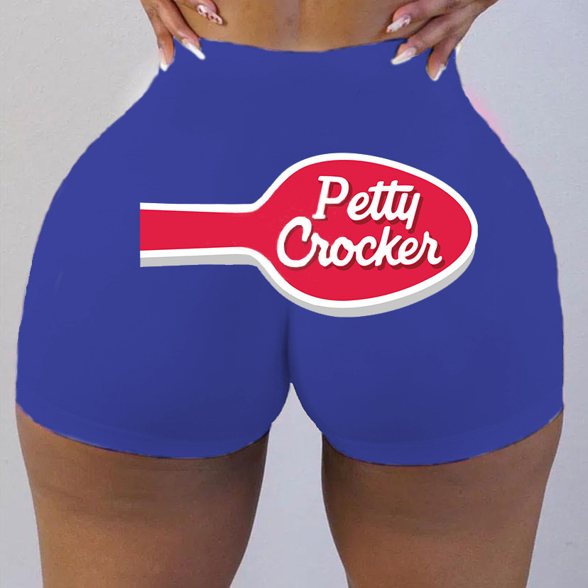 Picture of Cross-border Hot Letter Hip Fitness Sports Leisure European and American Style Women's Shorts