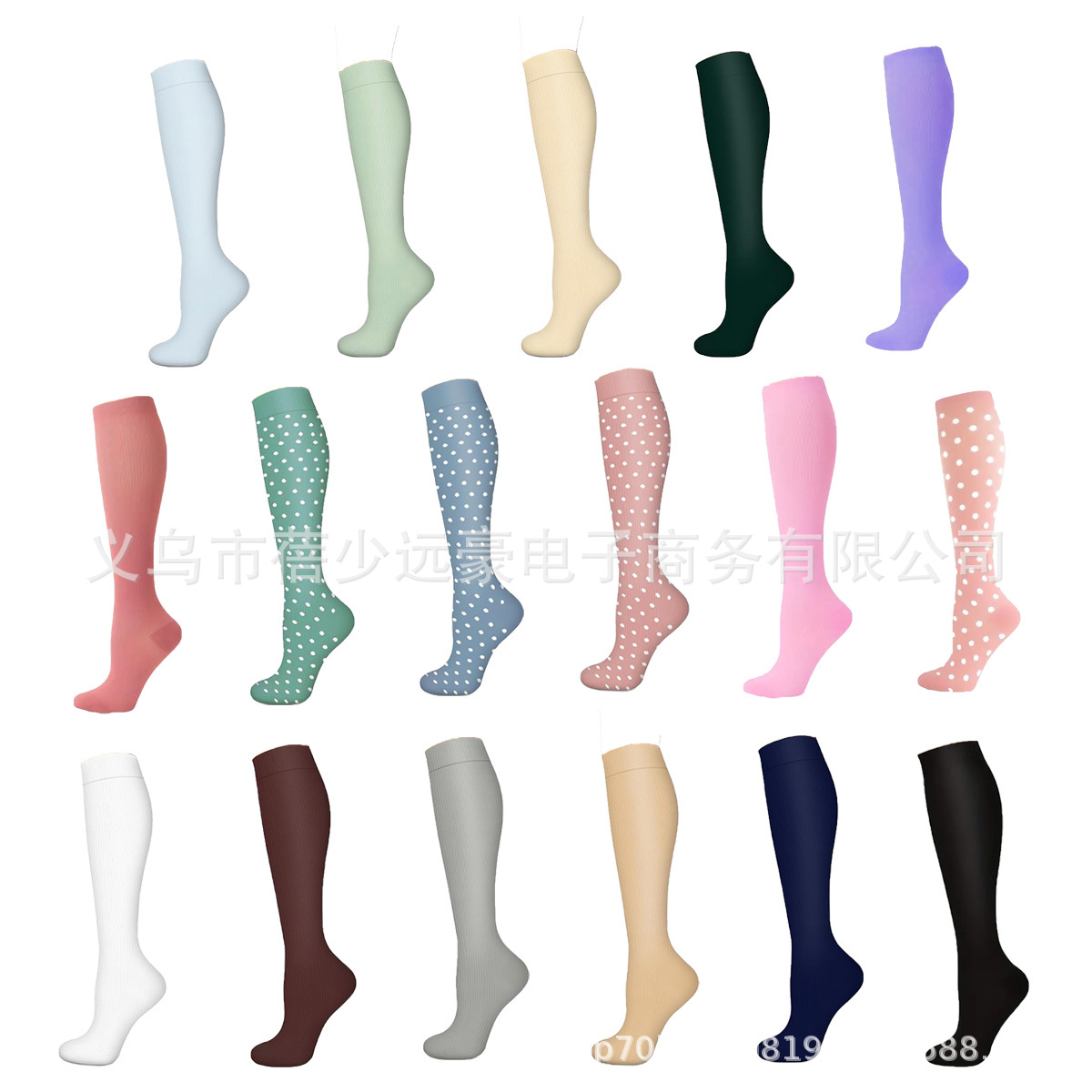 Amazon direct supply new compression socks compression sock cross-border hot selling sports fitness compression socks
