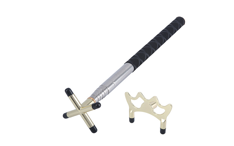 Picture of Telescopic pool cue support Telescopic frame rod Telescopic pool frame rod Billiard bridge rod Telescopic pool stick bridge Billiard support