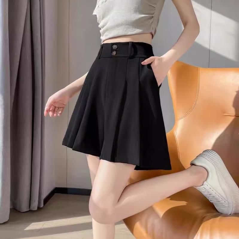 This year's popular skirt pants women's autumn short super hot chubby girl plus size suit half skirt pants