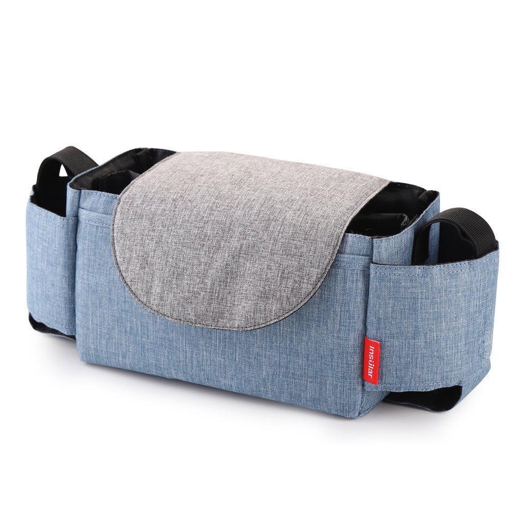 Picture of Yin Xiuli multifunctional baby carriage hanging bag storage bag bottle Cup bag baby stroller hanging bag cross-border
