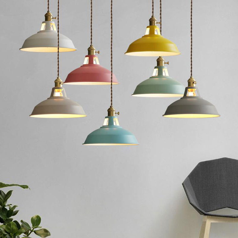 Bedside Small Chandelier Modern Simple Nordic Creative Personality Restaurant Bedroom Macaron Away Balcony Bar Chandelier