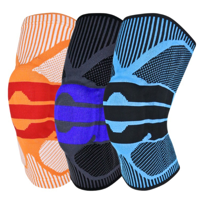 Trendy Sports Joint Protection, Fitness Leg Protection, Knee Protection, Foot Basketball Cover, Silicone Anti-Falling, Cycling and Mountaineering Knitted