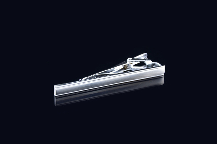 Picture of [Cross-border Explosions] Men's Gold and Silver Business Tie Clip Accessories Tie Clip Wholesale Factory JOVAN