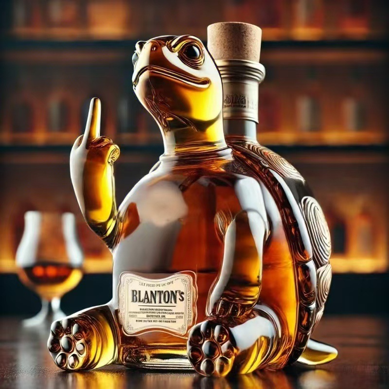 Picture of Independent Station New Animal Whisky Bottle Animal Whiskey Bottle Whisky Cross Border Ornaments