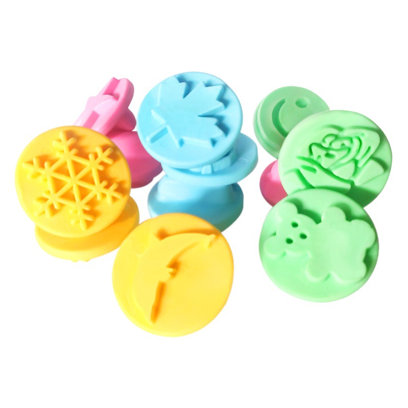 Children's Handmade Graffiti Brush Seal DIY Creative Soft Rubber Rubbing Creative Pattern Cute Seal Tools Wholesale