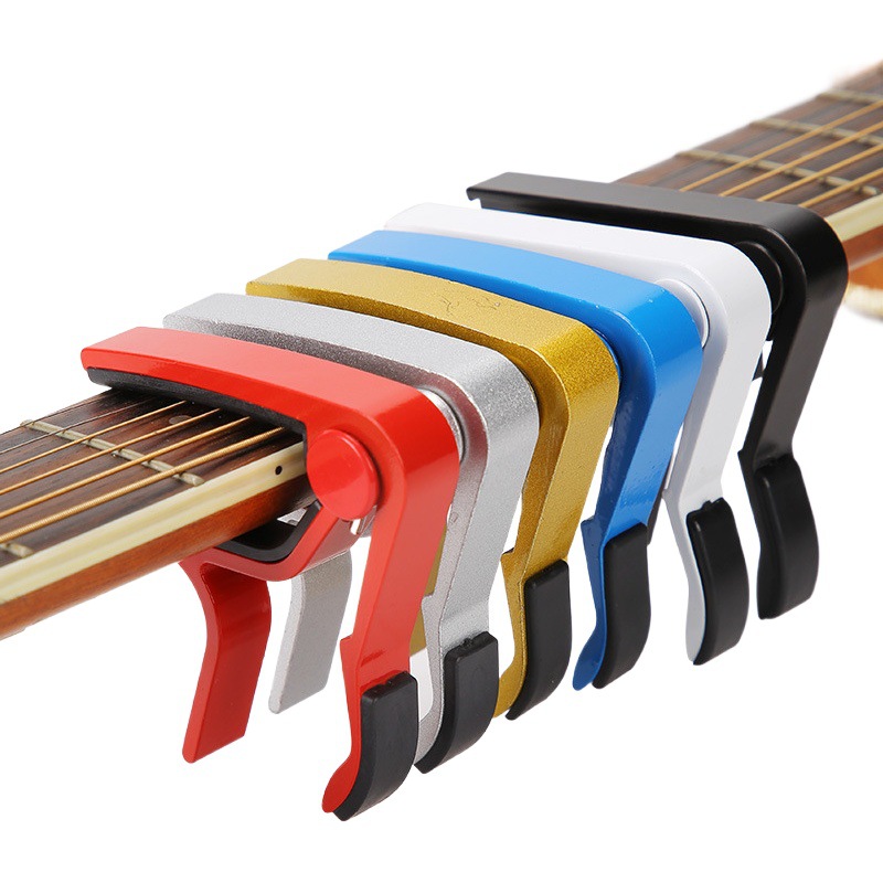 Aluminum Alloy Capo metal folk guitar Capo metal big hand grab blister packaging guitar accessories
