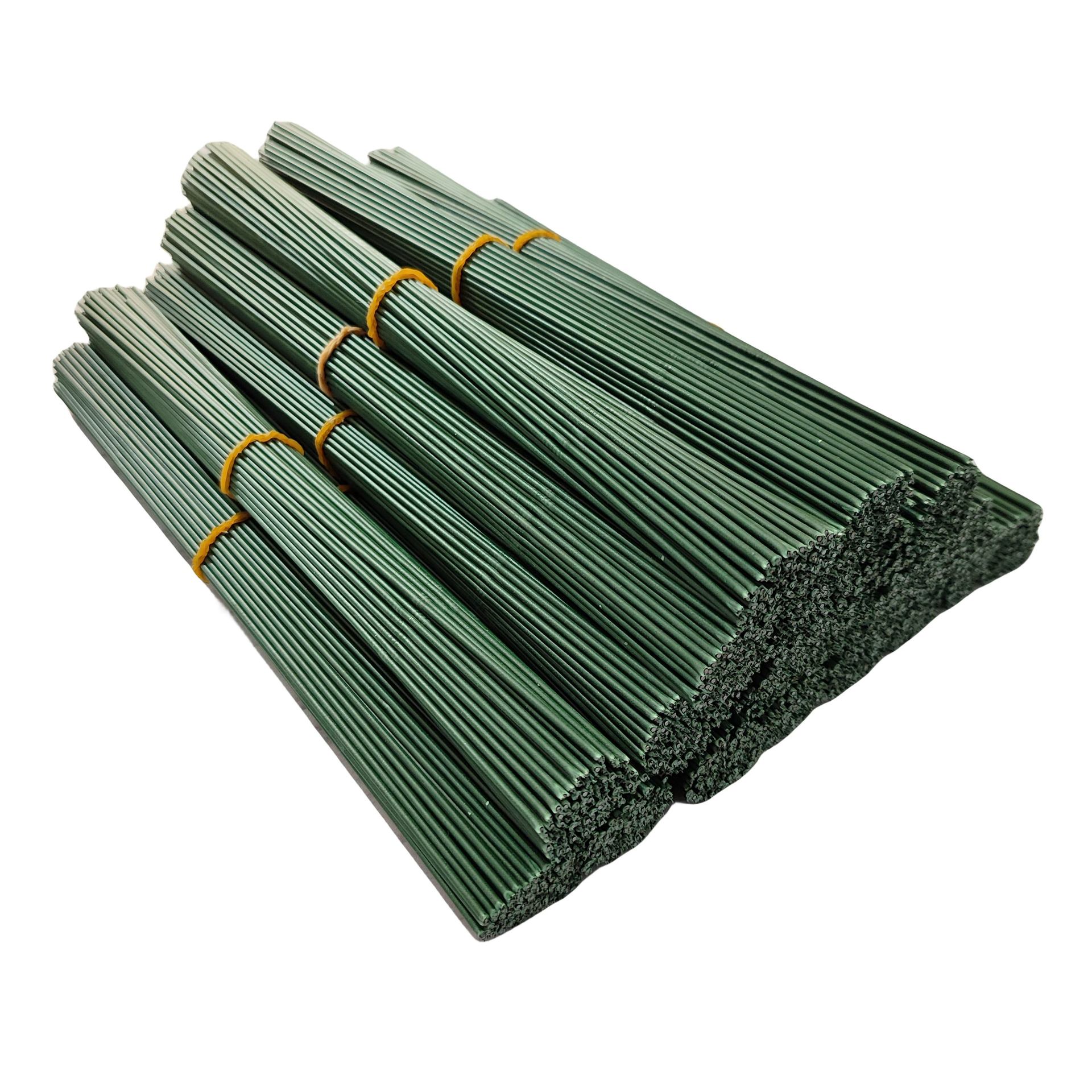 Picture of Factory straight hair twist rod No. 2 flower rod wool flower material diy hand woven 2mm coated flower rod flower stem