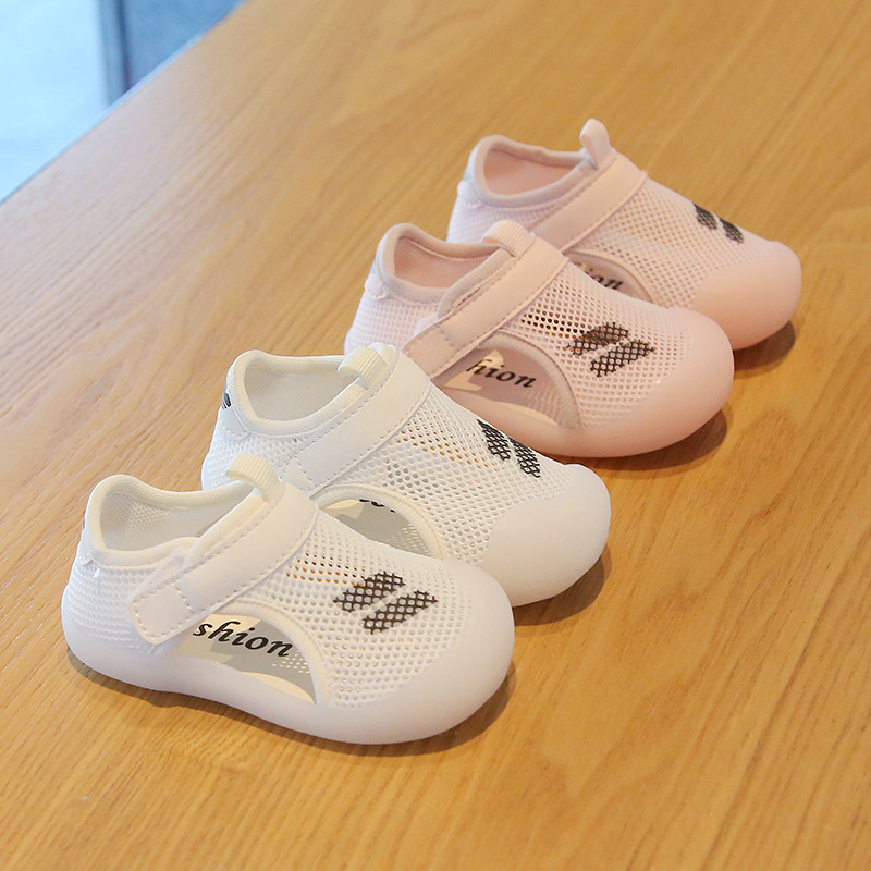 Baby Toddler Shoes Summer New Sandals Soft Sole Soft Surface Non-slip Mesh Breathable Children's Shoes 1-3 Years Old Baby Shoes