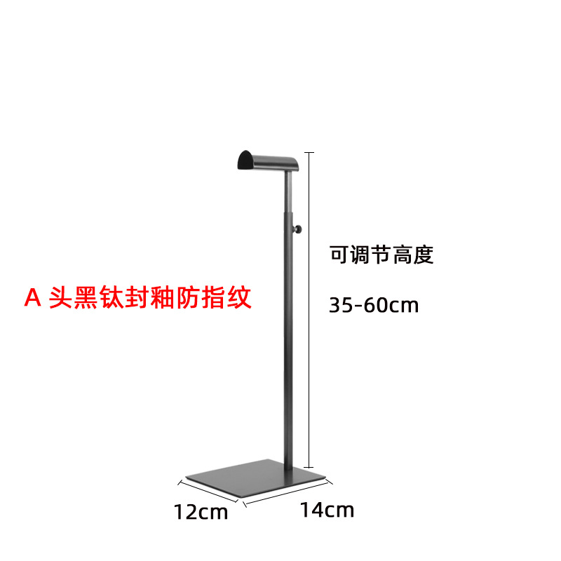 Picture of Factory wholesale adjustable bag rack support bag rack clothing store bag Display Stainless Steel bag display rack