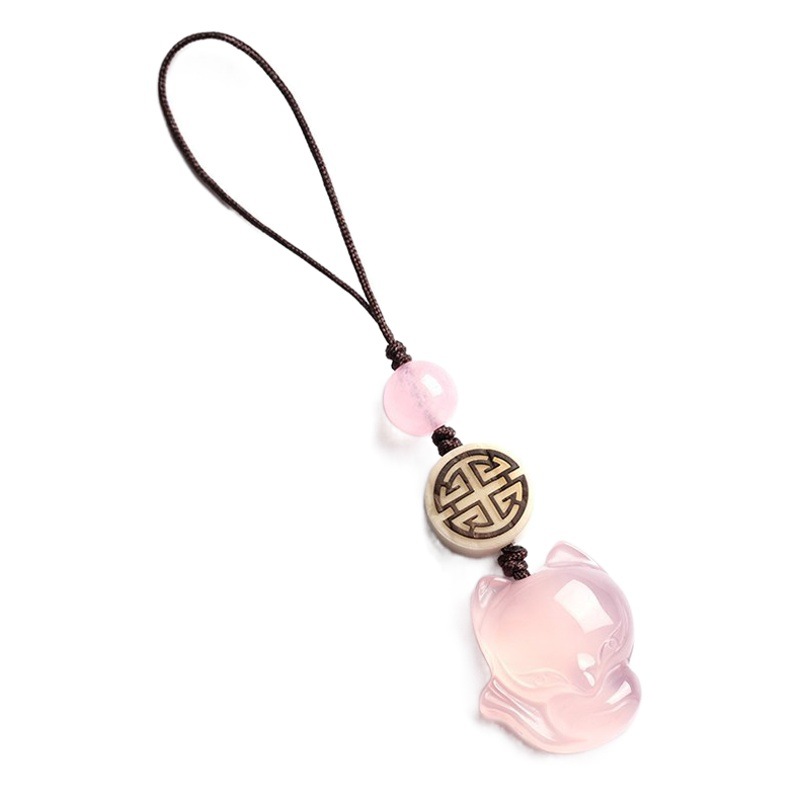 Creative cute exquisite female key chain mobile phone chain car pendant key chain pendant