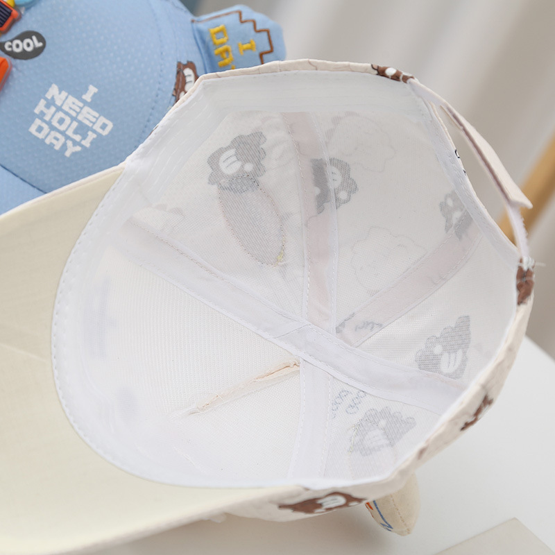 Picture of Children's hat baseball cap baby cap sun hat boys summer sun hat baby spring and autumn sun hat