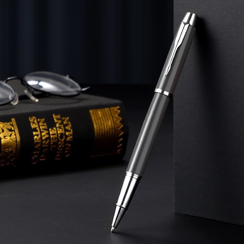 Picture of Wholesale Metal Signature Pen Gel Pen Printable LOGO Creative Business Black Pen Gift Ball Pen