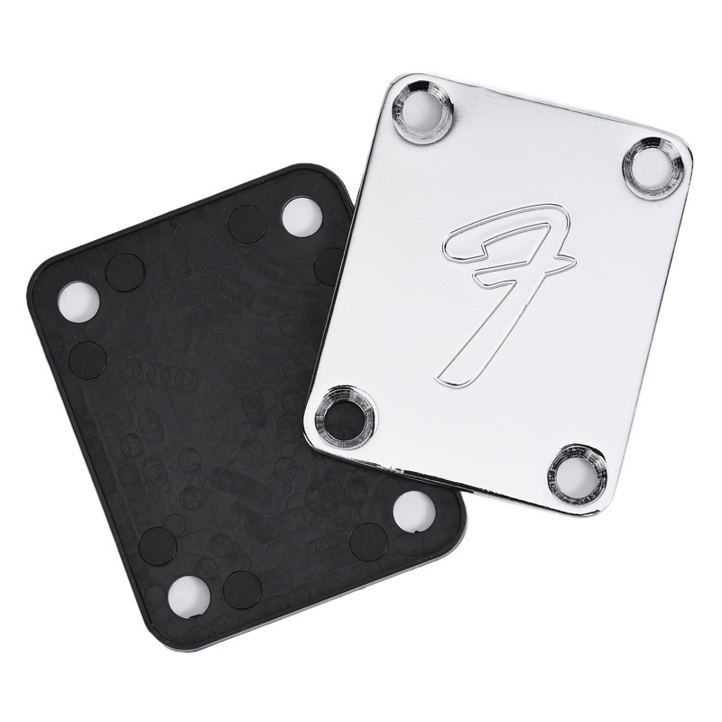 70S F Electric Guitar Neck Reinforcement Plate Reinforcement Plate Handle Protection Plate (with Screws)