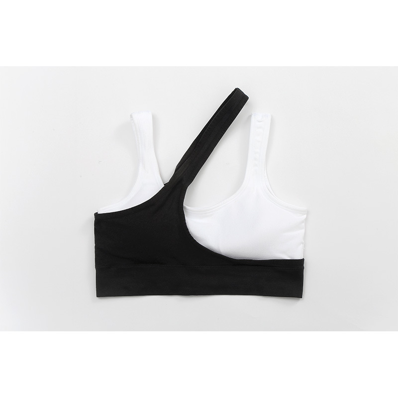 Picture of Cross-border Seamless Personalized Contrast Color High Elastic Yoga Underwear Beautiful Back Sports Vest Running Fitness Shockproof Bra for Women