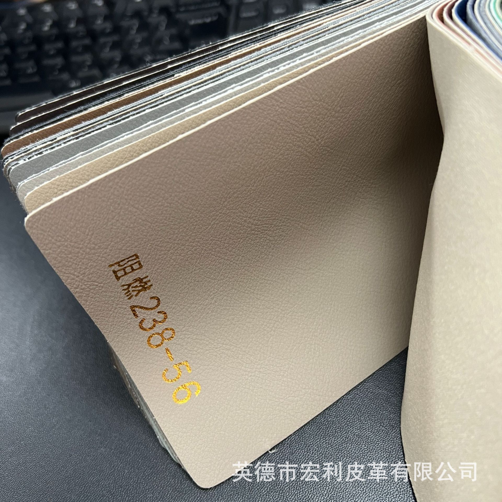 Picture of 238 light tumble flame retardant sofa leather mercerized cat claw leather car interior modification interior artificial leather