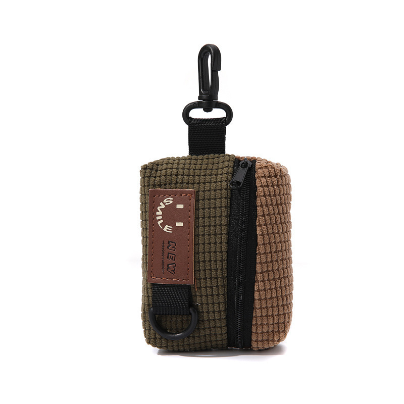 Picture of Simple New Coin Purse Key Bag Small Hanging Bag Card Bag Short Personalized Youth Multi-functional Multi-use Card Holder