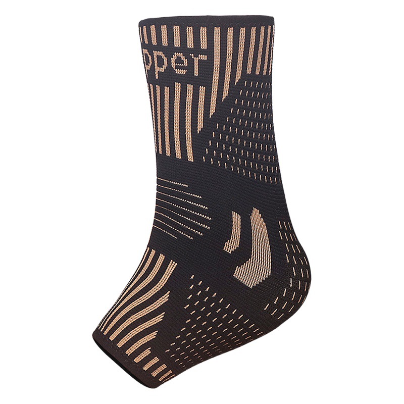 New Copper Ion Ankle Protection Basketball Running Mountaineering Sports Protector Elastic Warm Breathable Ankle Protection Fixed Ankle Protection