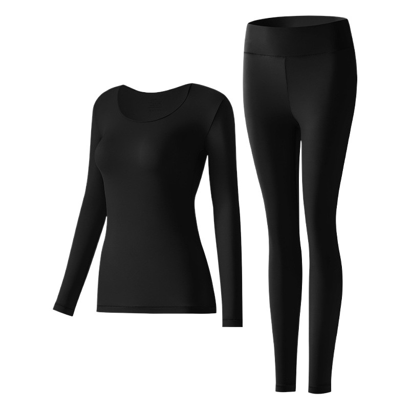 Autumn and Winter moisturizing clothing ultra-thin invisible seamless bottoming skin care clothing suit thermal underwear skin bottom top long pants