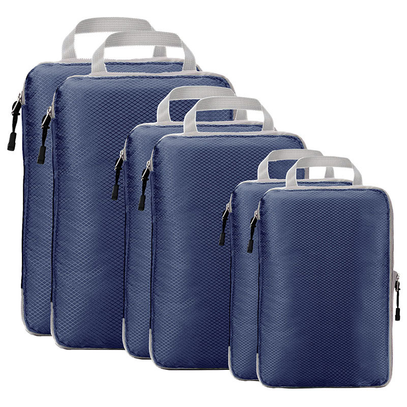 Picture of Travel Compression Storage Bag Four-Piece Set Amazon Popular Clothing Organizer Suitcase Clothing Storage Bag Set