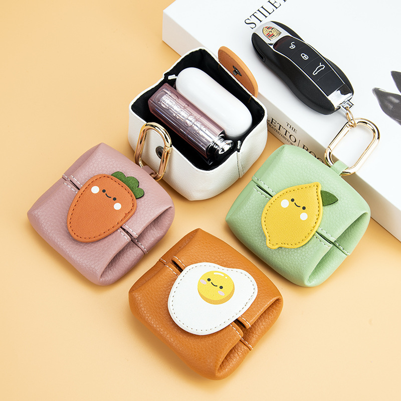 NICE Creative Mini Storage Bag Keychain Fashion Personality Headset Bag Pendant Girl Practical Small Gift