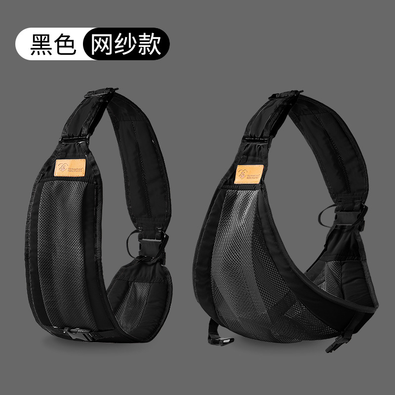 Picture of Baby shoulder strap newborn baby 1-year-old children's waist stool 2-year-old children's shoulder towel front holding baby holding gadget