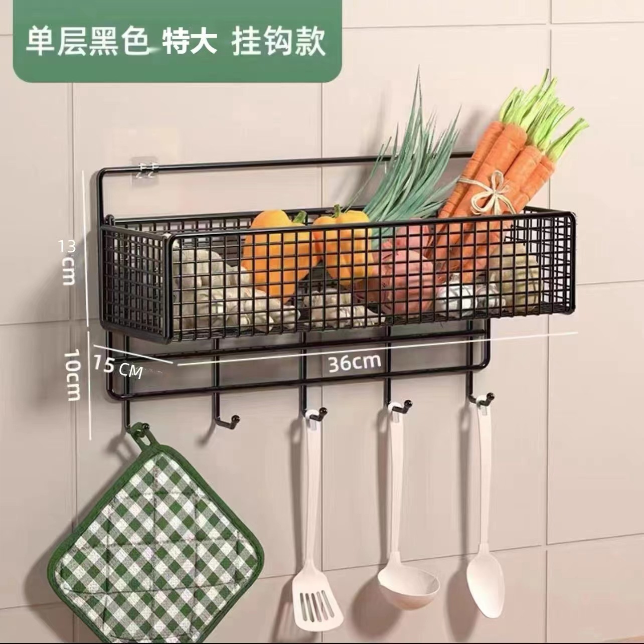 Picture of Bathroom Storage Rack Without Punching Holes Bathroom Wall-Mounted Hand Wash Basin Wall Storage Artifact Toilet Storage
