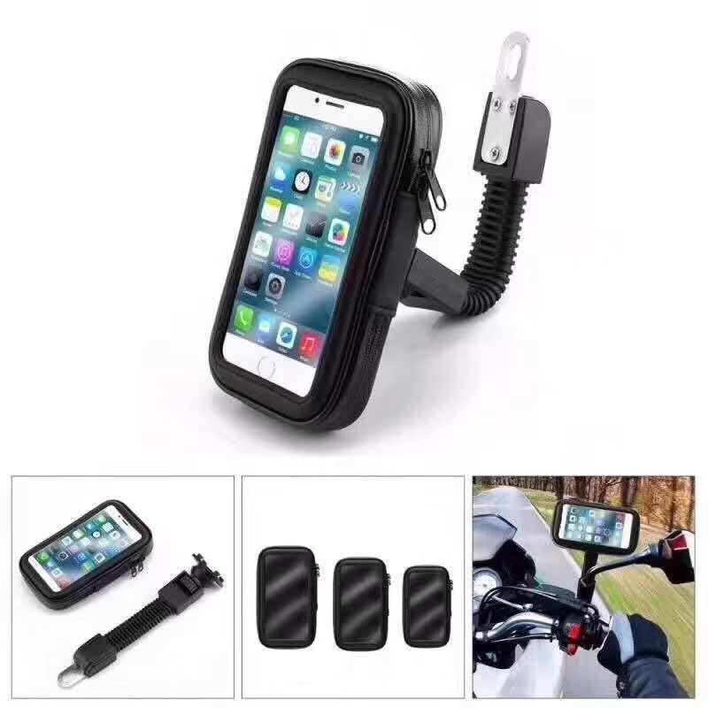 Picture of Mountain Bike Front Bag Waterproof Touch Screen Mobile Phone Bag Large Capacity Shoulder Crossbody Bicycle Bag Cycling Bag