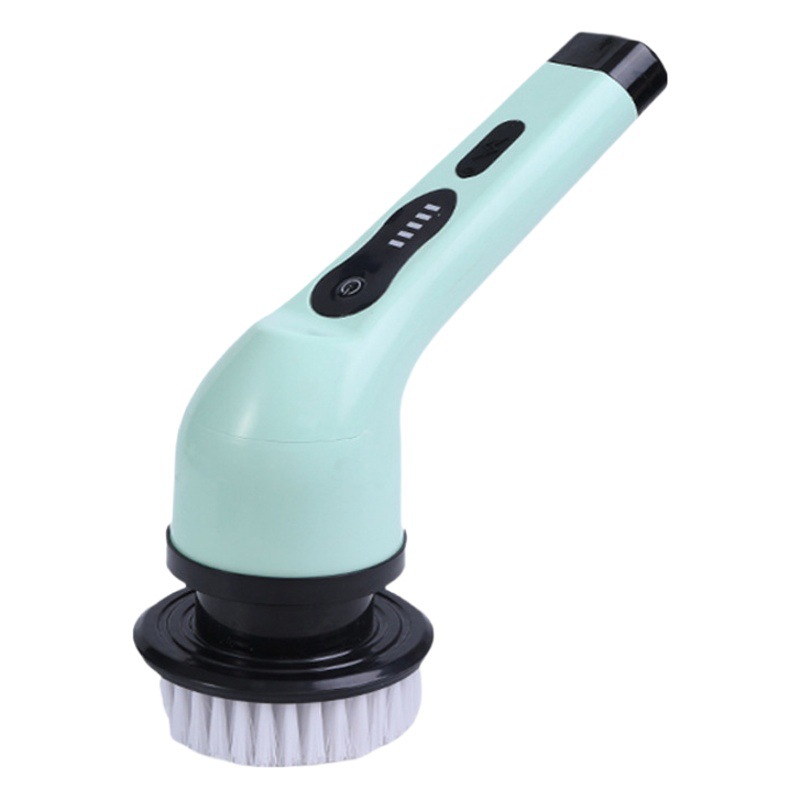 Cross-border electric cleaning brush multifunctional automatic rotating telescopic cleaning bathroom brush floor brush powerful cleaning brush