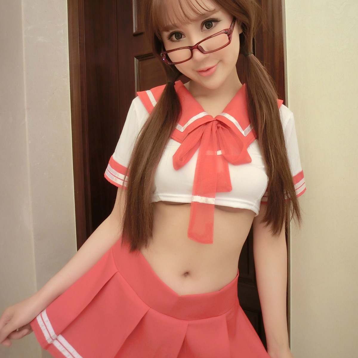 Picture of Foreign Trade Japanese Sexy Underwear Uniform Pure Junior Girl Uniform Temptation Pure Desire to avoid taking off Sexy Sexy suit