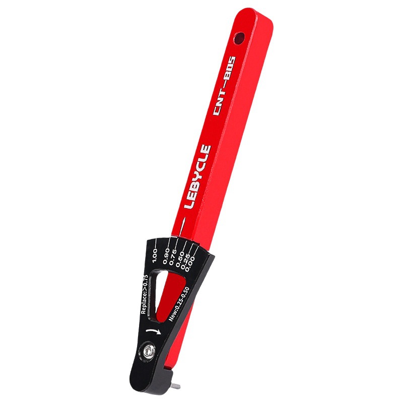 Mountain bike chain measuring gauge wear indicator road bike chain stretch detection caliper tool