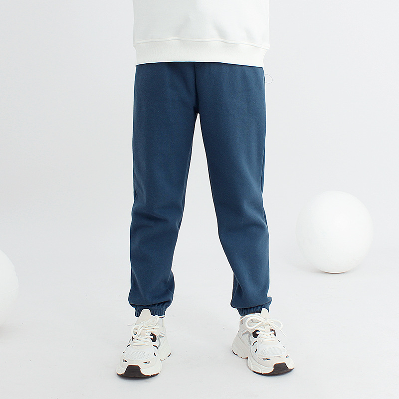 Picture of Autumn Kidsren's Pants Korean Style New Boys' Sports Pants Big Kidsren's Pure Color Casual Anti-Mosquito Pants Kidsren's Pants Dropshipping