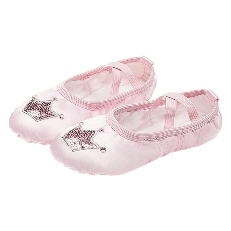 Dance Shoes Children's Women's Soft Sole Practice Cat Claw Shoes Princess Baby Dancing Girls Pink Toddler Ballet Shoes