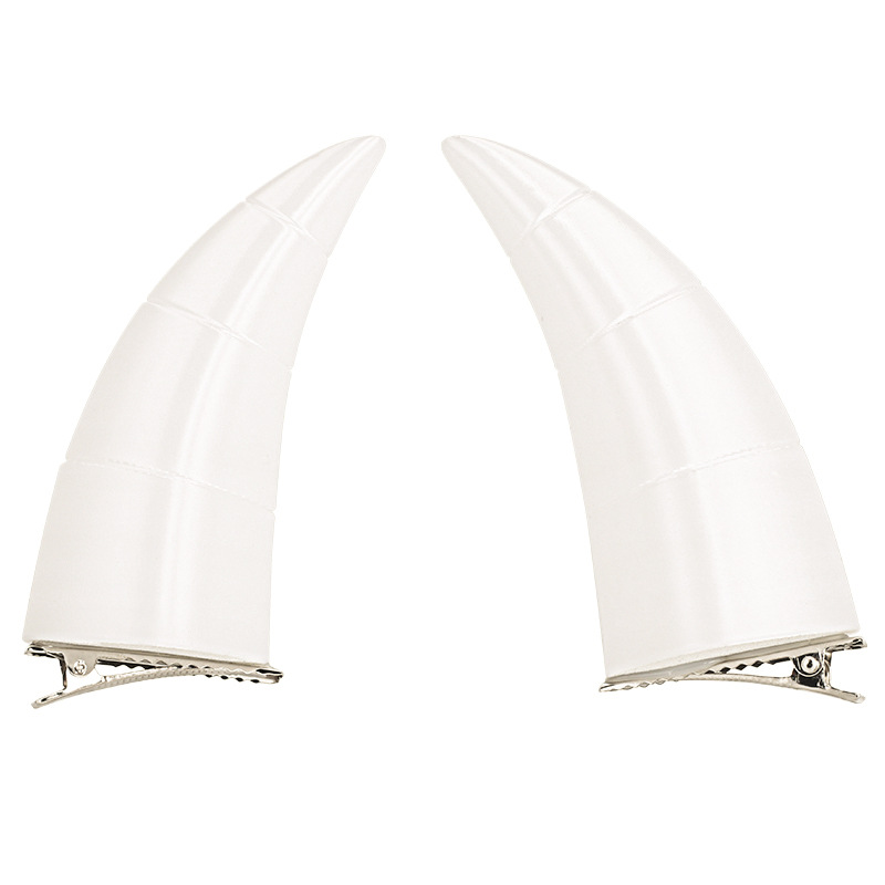 Picture of cosplay Universal Black Devil Horn Horn Halloween Headwear Accessories Props Cos Anime Hairpin 3D Headwear