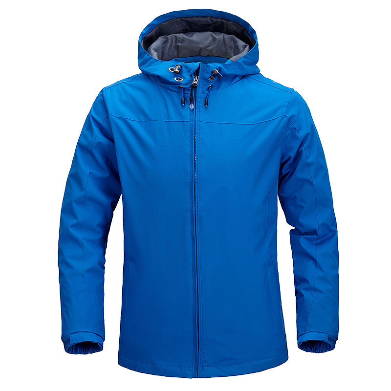 Picture of Spring and Autumn Men's Jacket Casual Jacket Men's Jacket Windproof Rainproof Outdoor Sports Hooded Jacket Men's Jacket