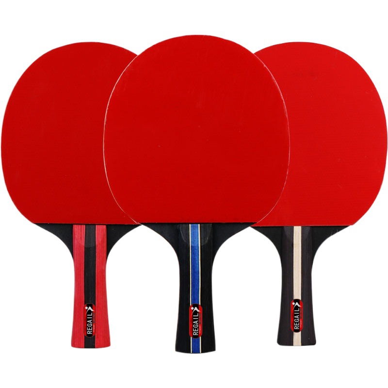 Factory Hot Sale Black Samsung Table Tennis Bat suit 2 Bat 3 Ball Horizontal Bat Straight Bat Table Tennis Bat Multi Color Optional