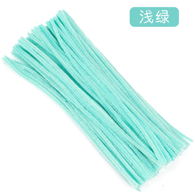 Picture of Children's puzzle twist bar environmental protection color wool wool root plush DIY kindergarten handmade beautiful Labor materials