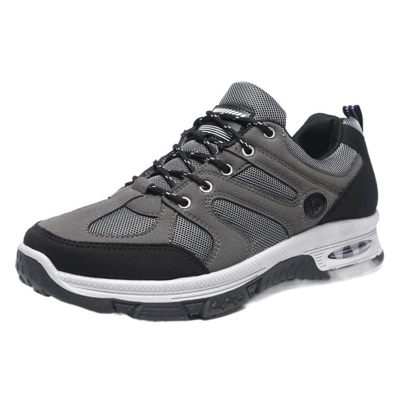 New outdoor work shoes fashionable breathable mesh shoes non-slip wear-resistant safety shoes work safety shoes men's shoes wholesale