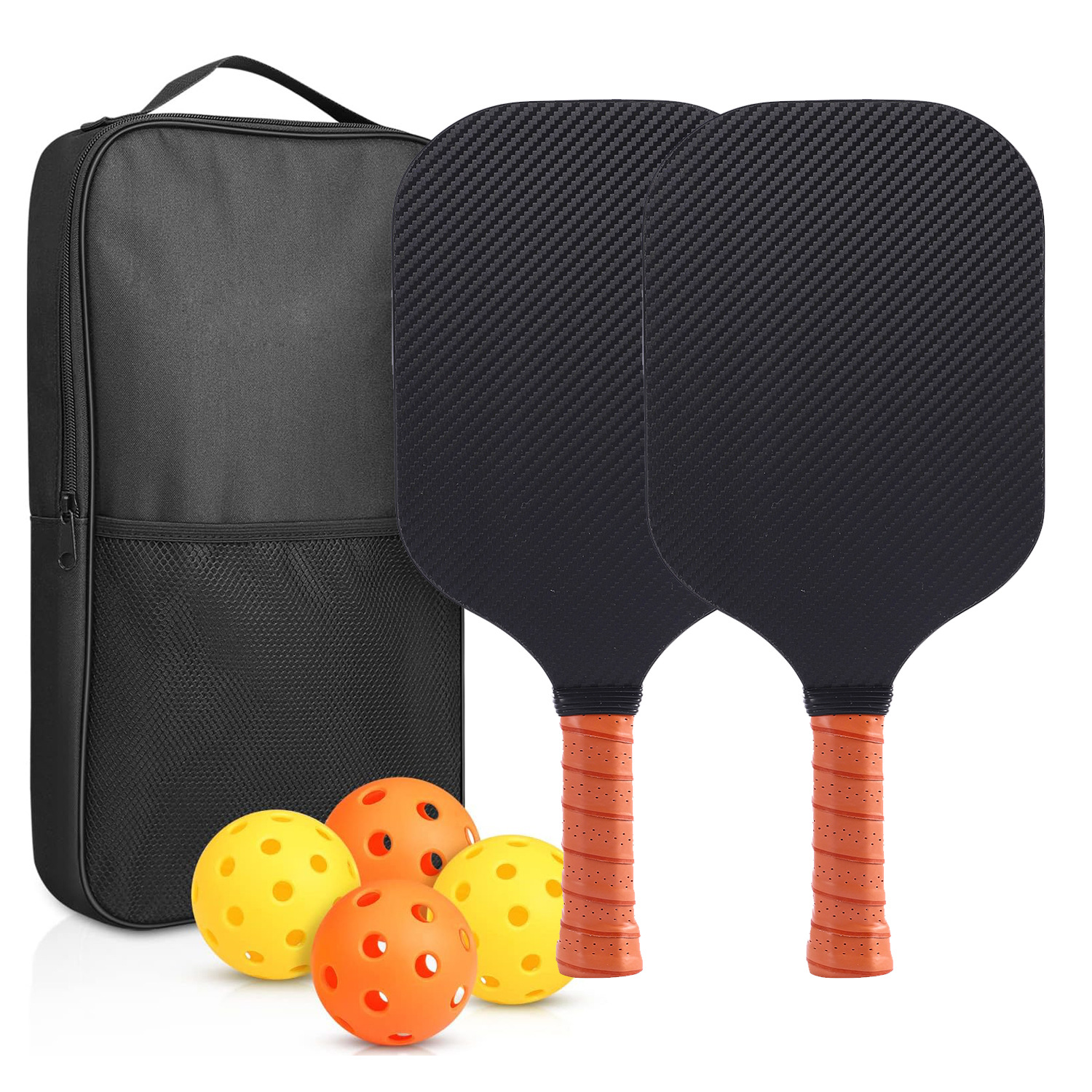Peak racket 3K18K carbon fiber high-end outdoor leisure elderly Peak racket board Pickleball