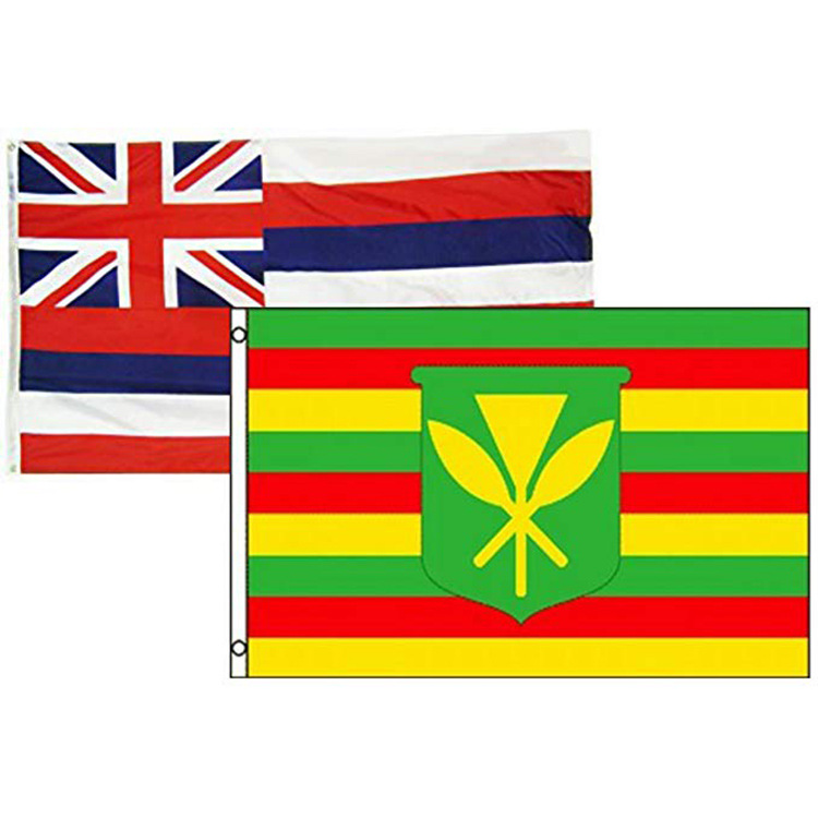 90 * 150cm 3 * 5ft USA Hawaiian Flag King flag kanaka maoli