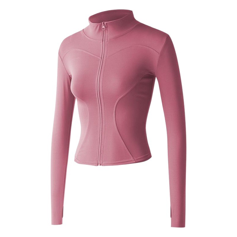 Sports Fitness Long Sleeve European and American Explosions Running plus size Stretch Tight Clothes Slim-fit Breathable Yoga Clothes Top for Women