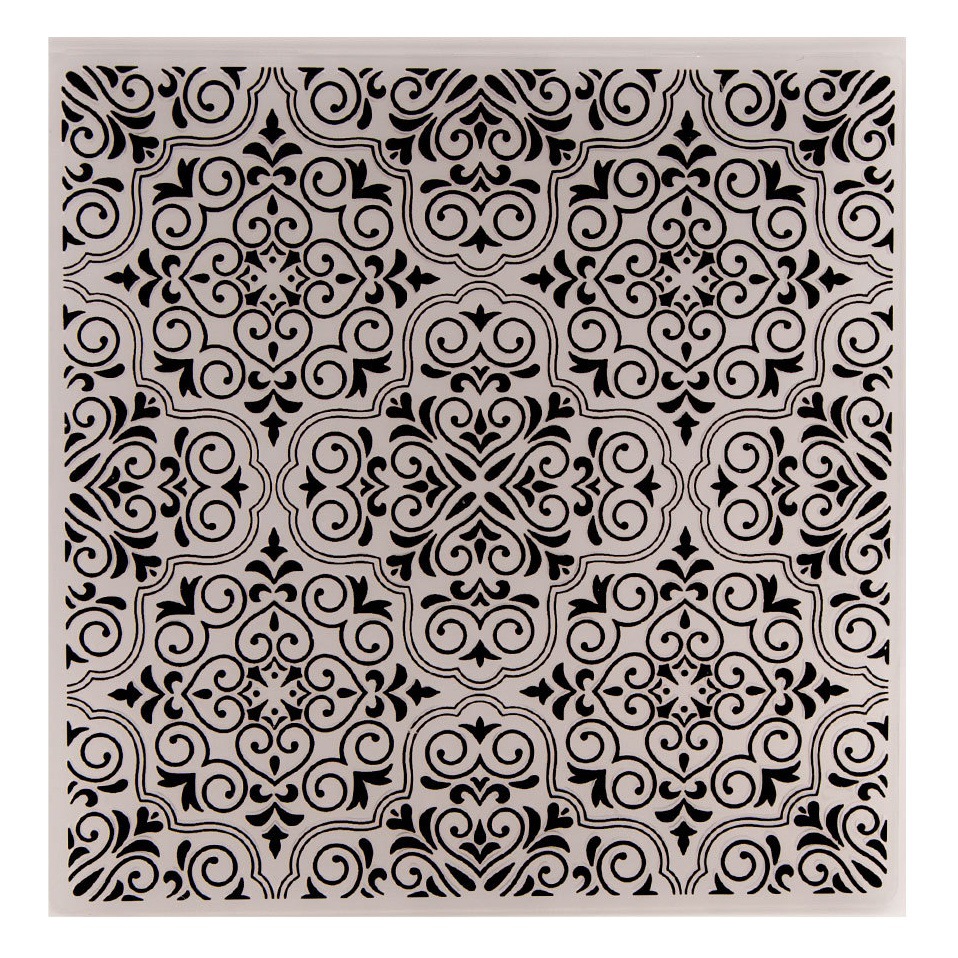 DIY plastic concave-convex embossing template concave-convex plate embossing molded flower print clip EM303