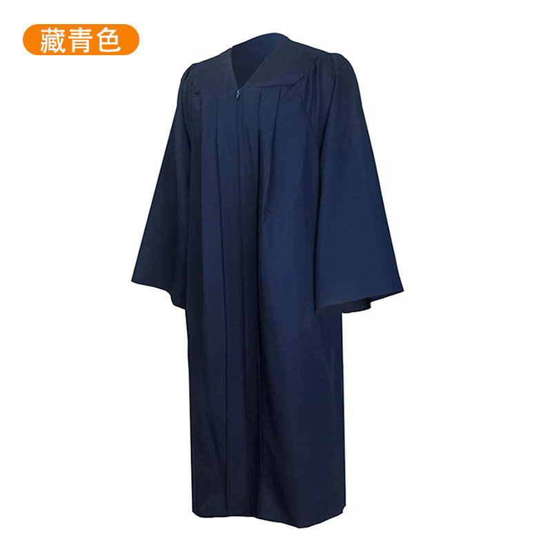 Picture of 2025 New Woven American Graduation Adult Academic Clothing Single Robe Master's Clothing Doctor's Clothing Wholesale