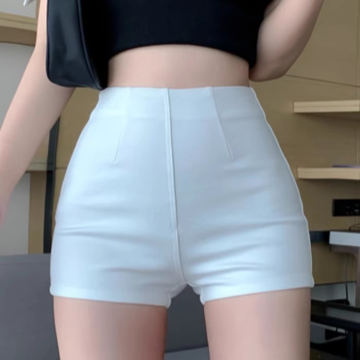 Korean Women's Team blackpink Singing Suit Lisa Dancing Same Jazz Dance High Waist Base Safety Shorts